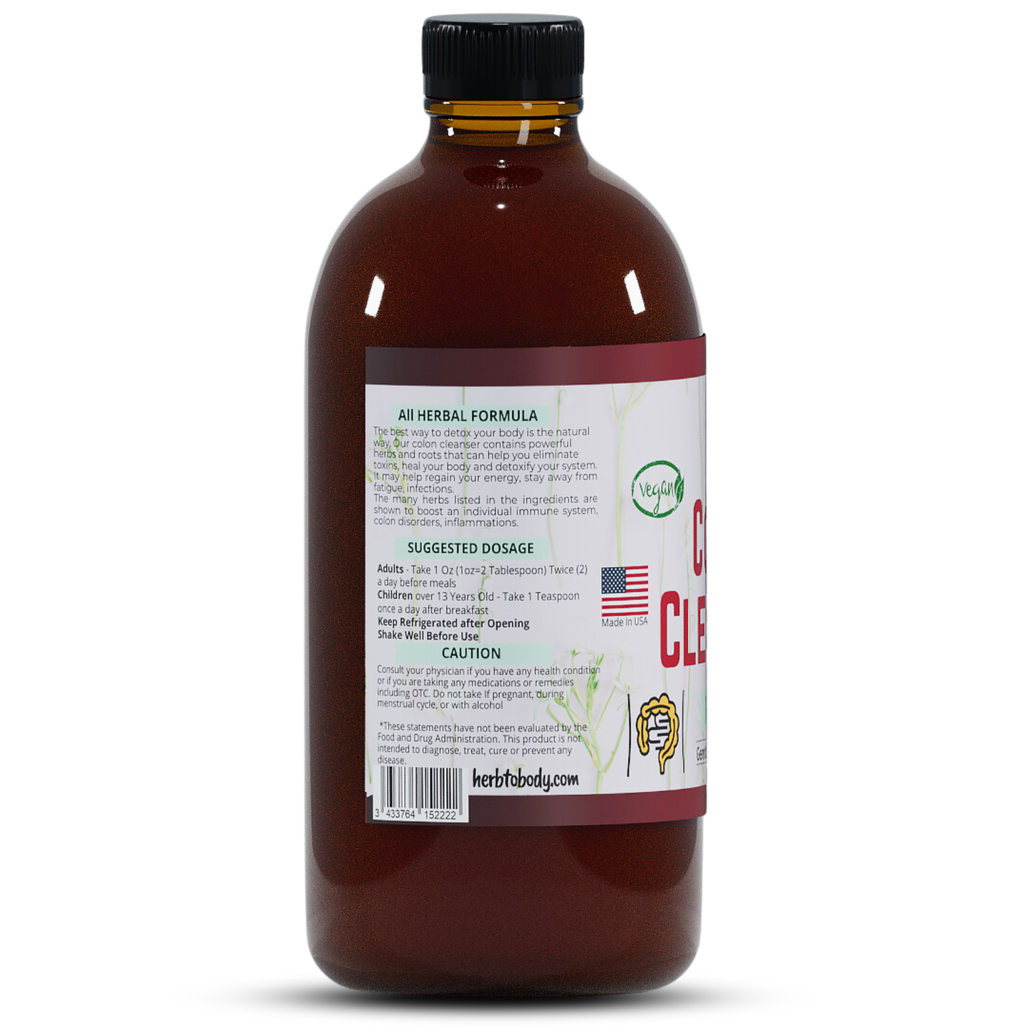 Colon Cleanser Bitter - 16oz