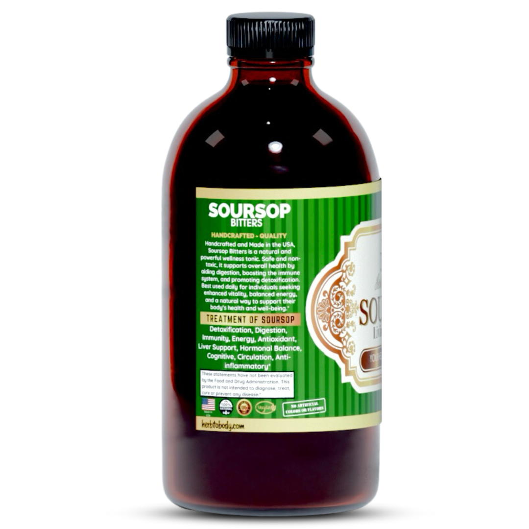 Soursop Living Bitter Oral Supplement 16oz