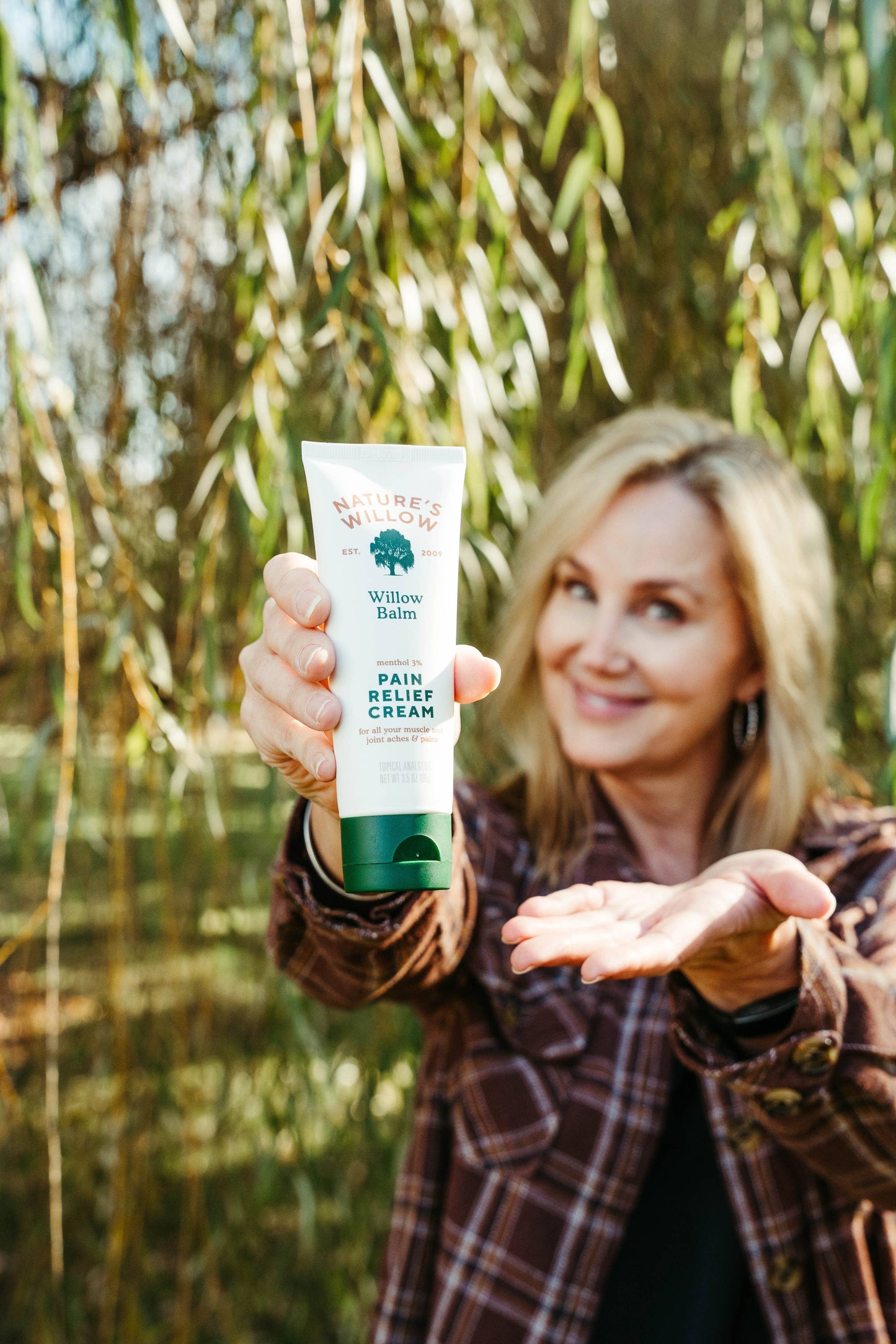 Natures Willow Pain Relief Cream