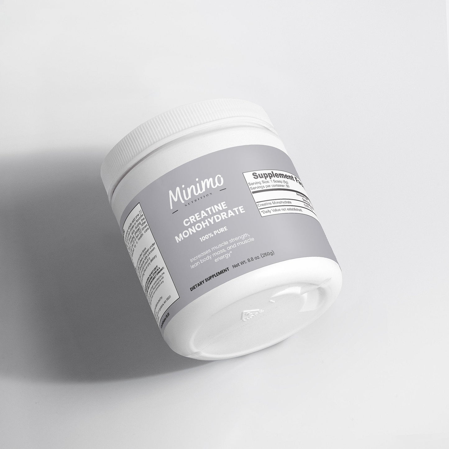 Creatine Monohydrate Powder, 8.8 oz