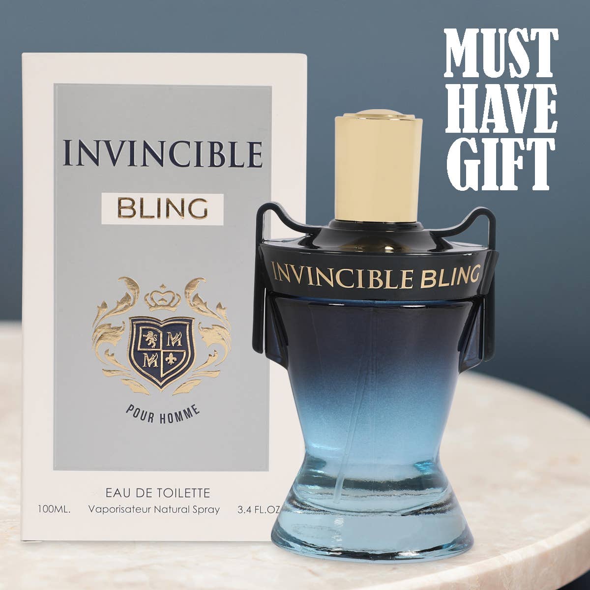 Invincible Bling Spray Cologne Eau De Toilette For Men