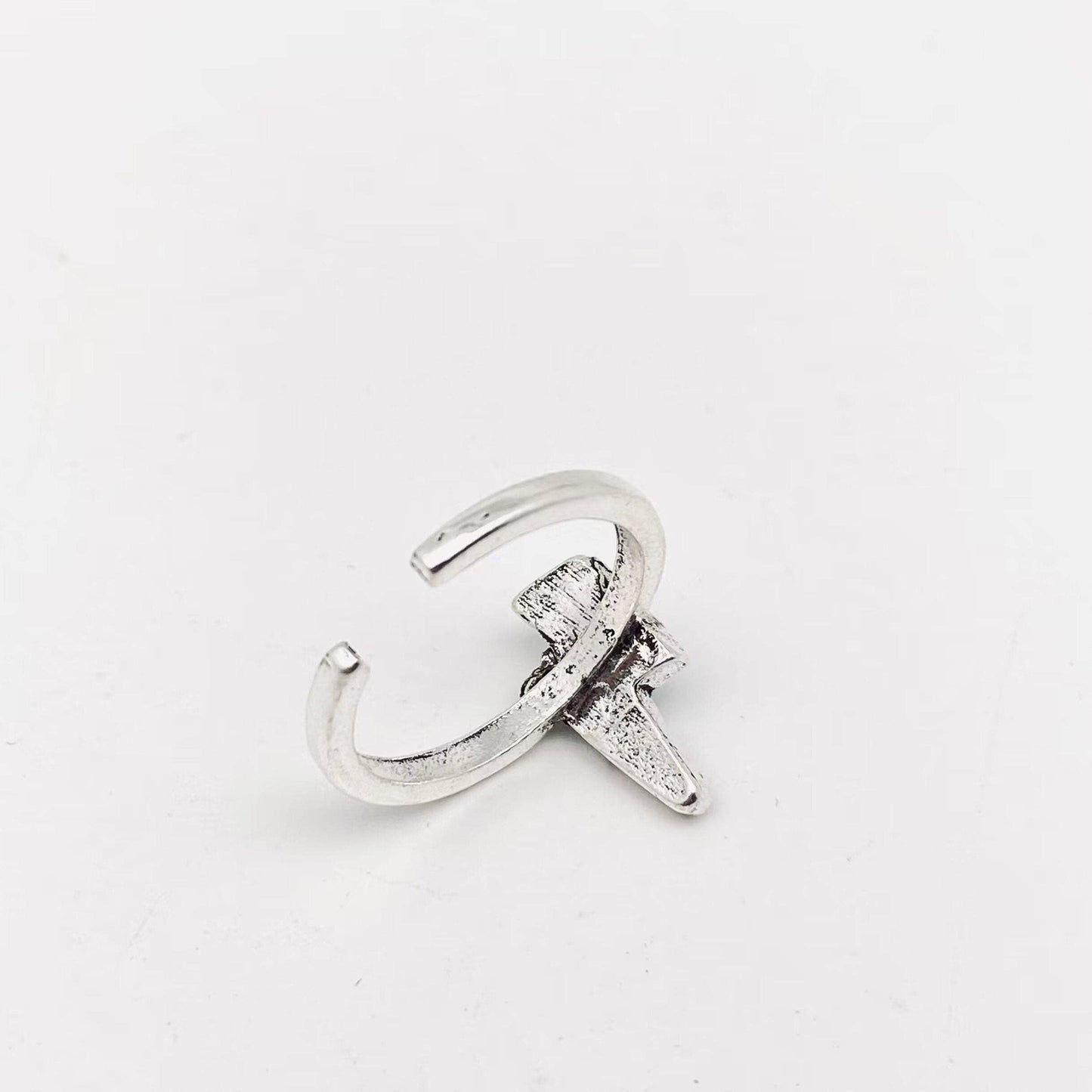 Bohemian Lightning Shape Turquoise Ring