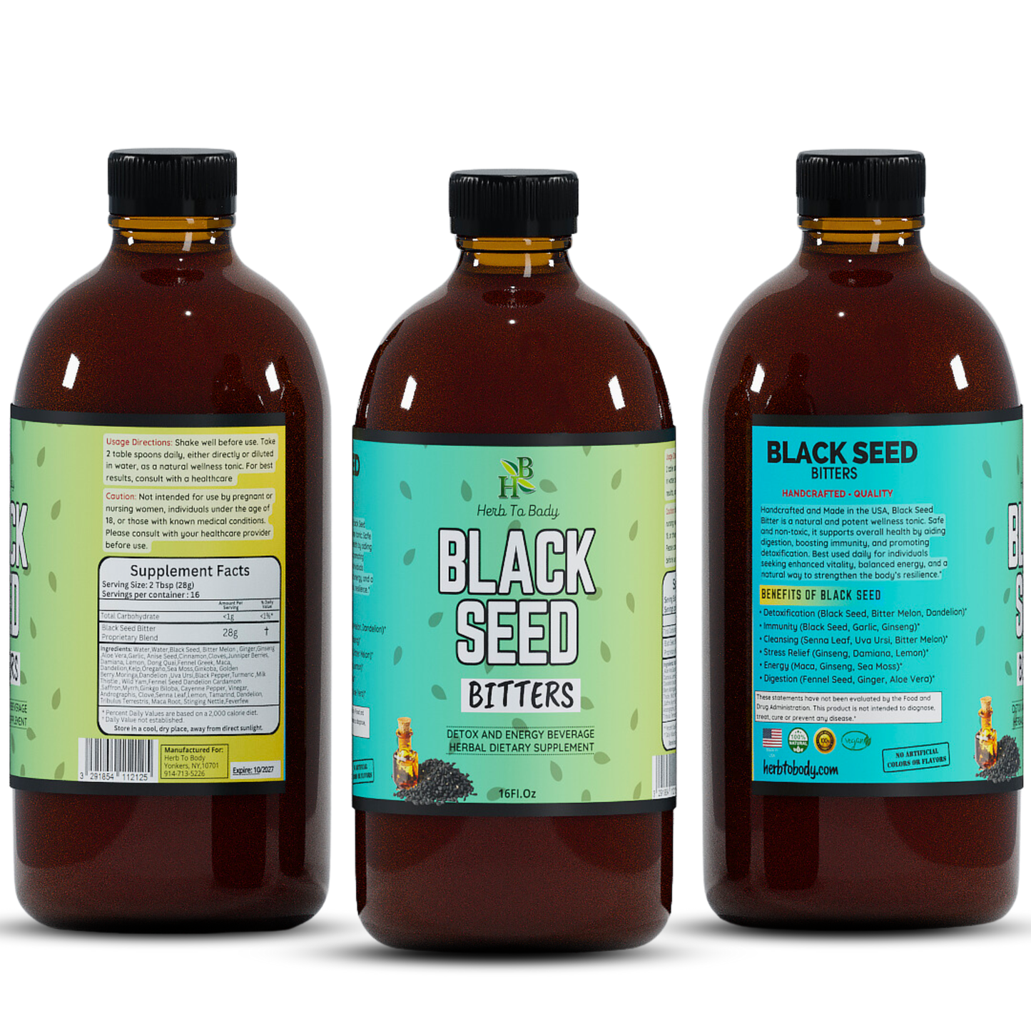Black Seed Bitter 16oz