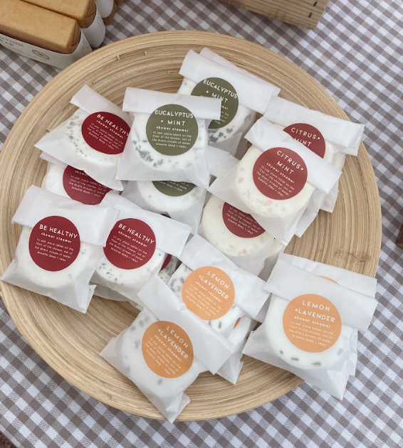Packaged Shower Steamers