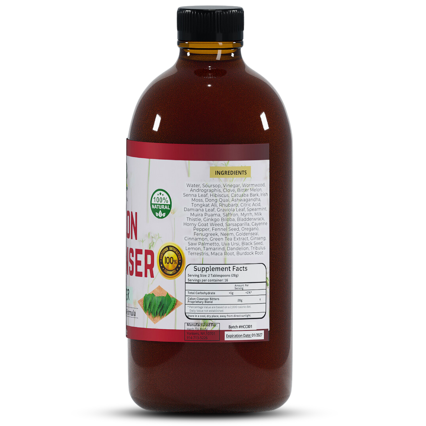 Colon Cleanser Bitter - 16oz