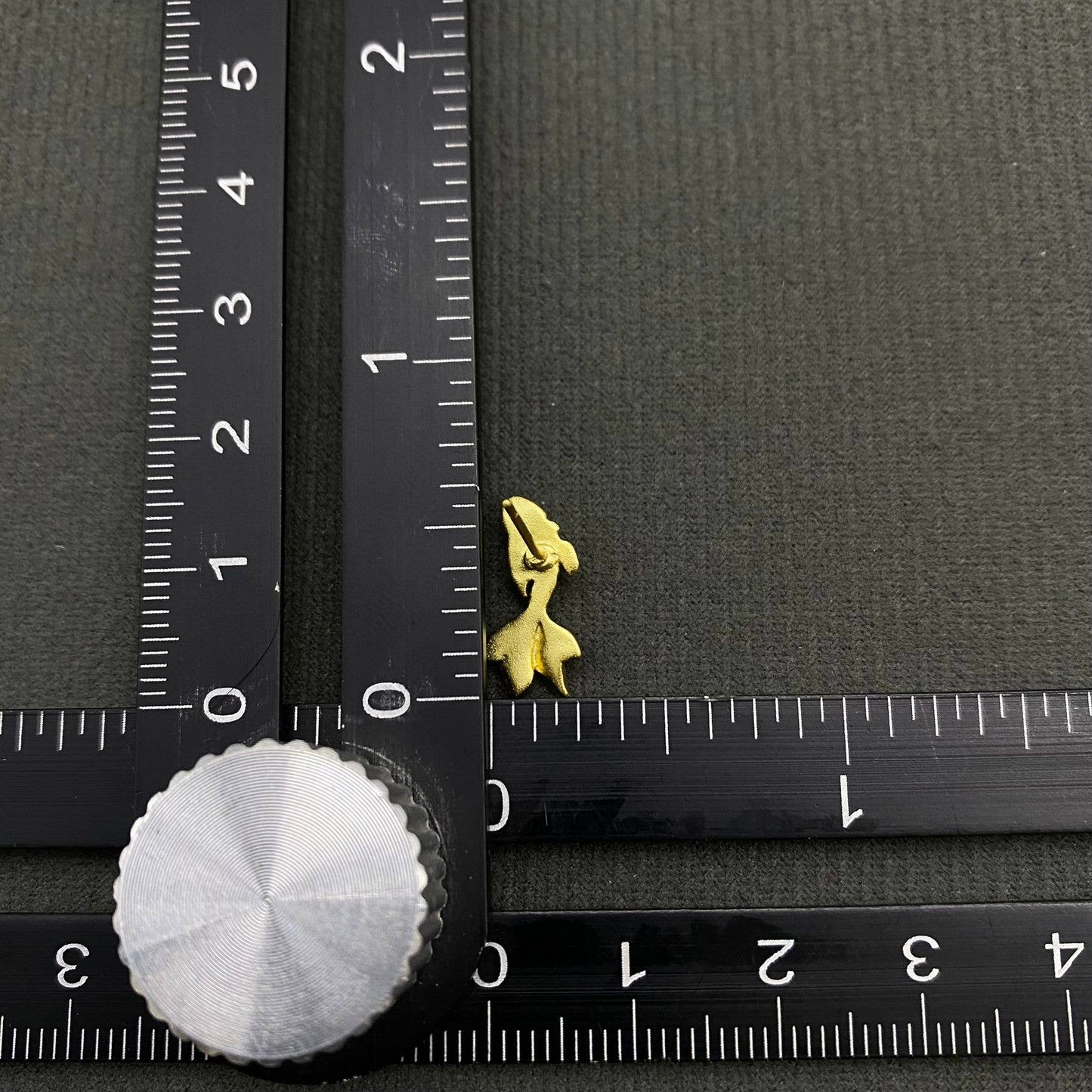 14K Gold Plated Goldfish Ear Studs