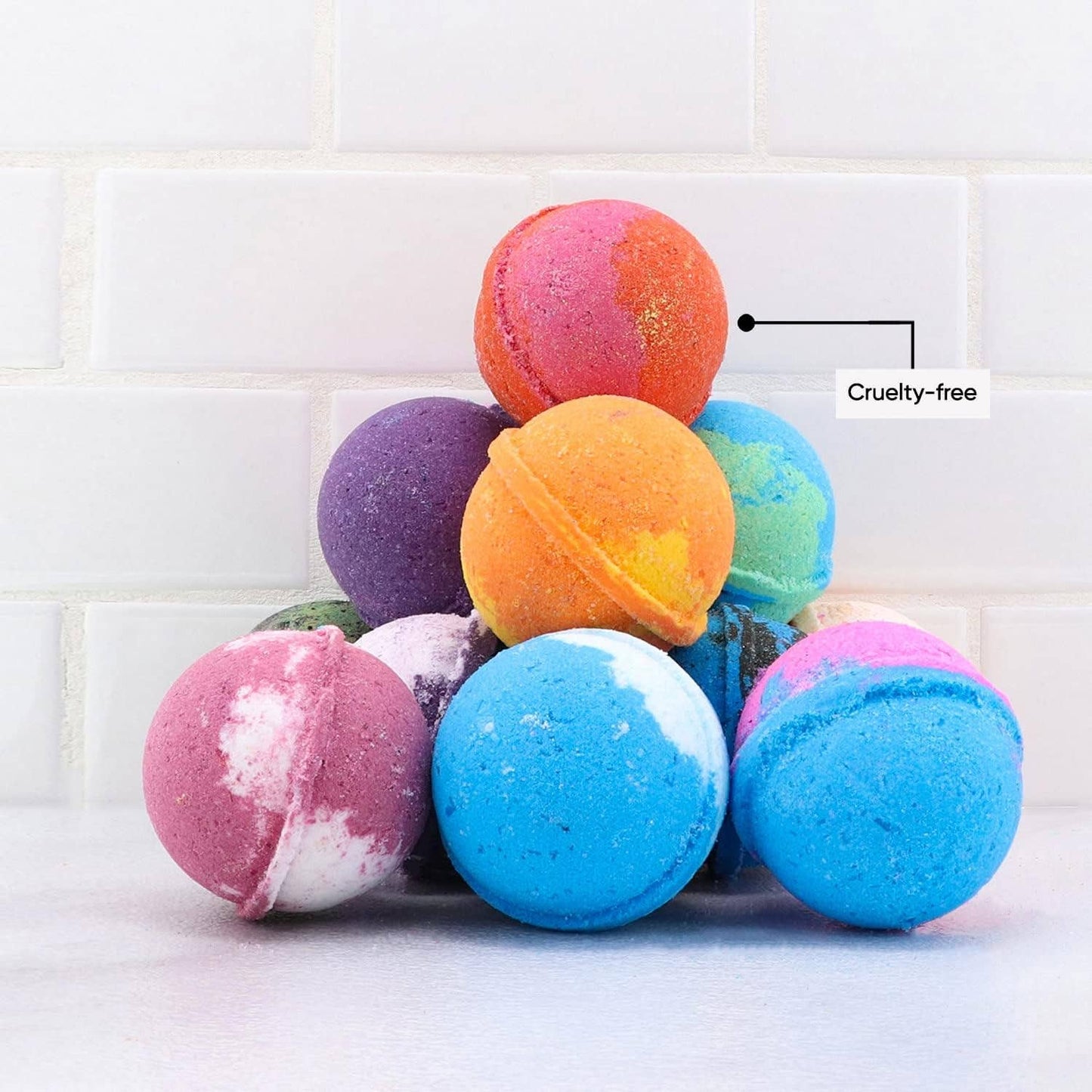 SKY ORGANICS Bath Bomb for Body Nourish Relax Gift Set 12CT