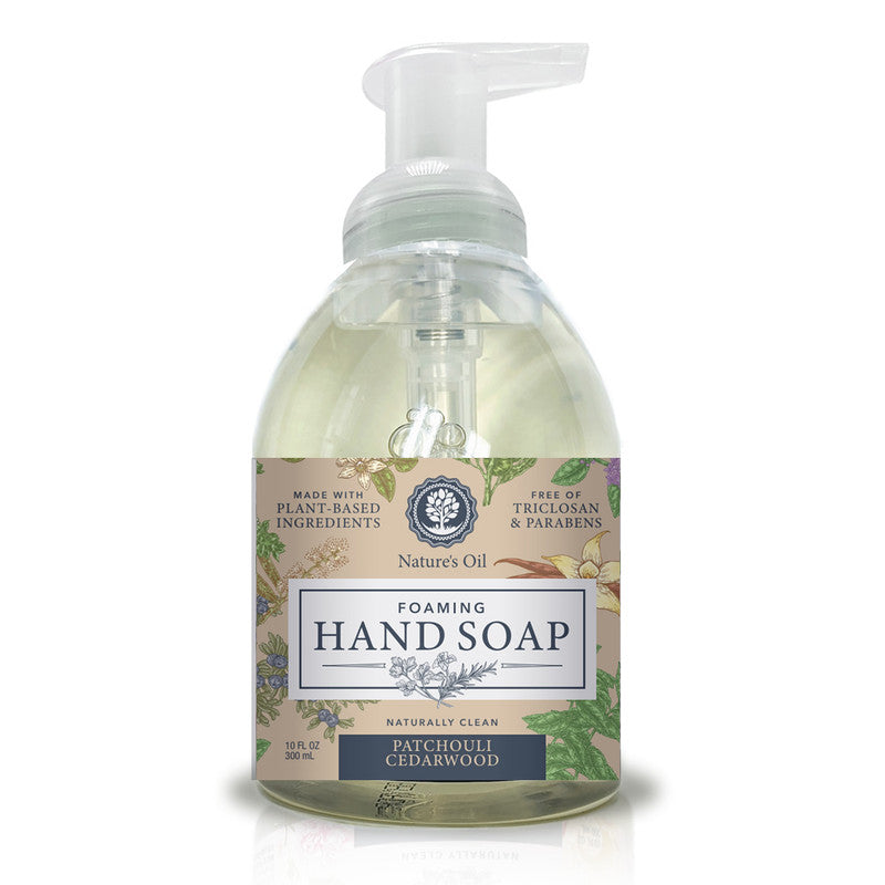 Natures Oil Patchouli Cedarwood Foaming Hand Soap