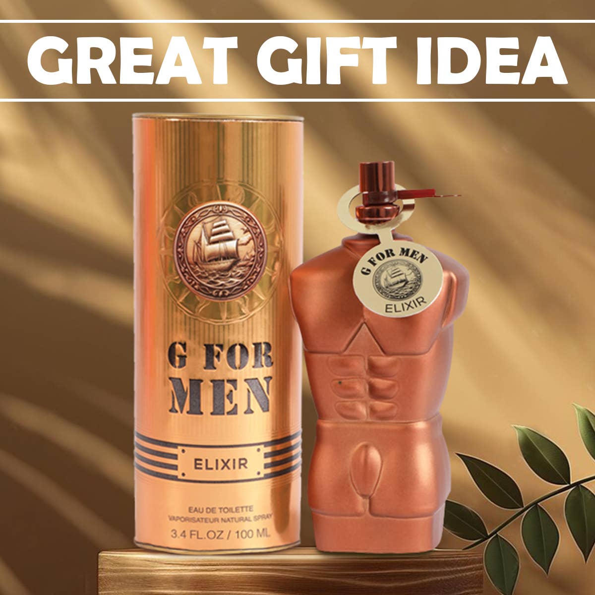 G For Men Elixir Natural Spray Cologne For Men