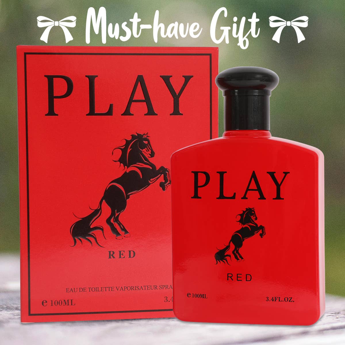 Play Red Eau de Toilette Spray Cologne For Men