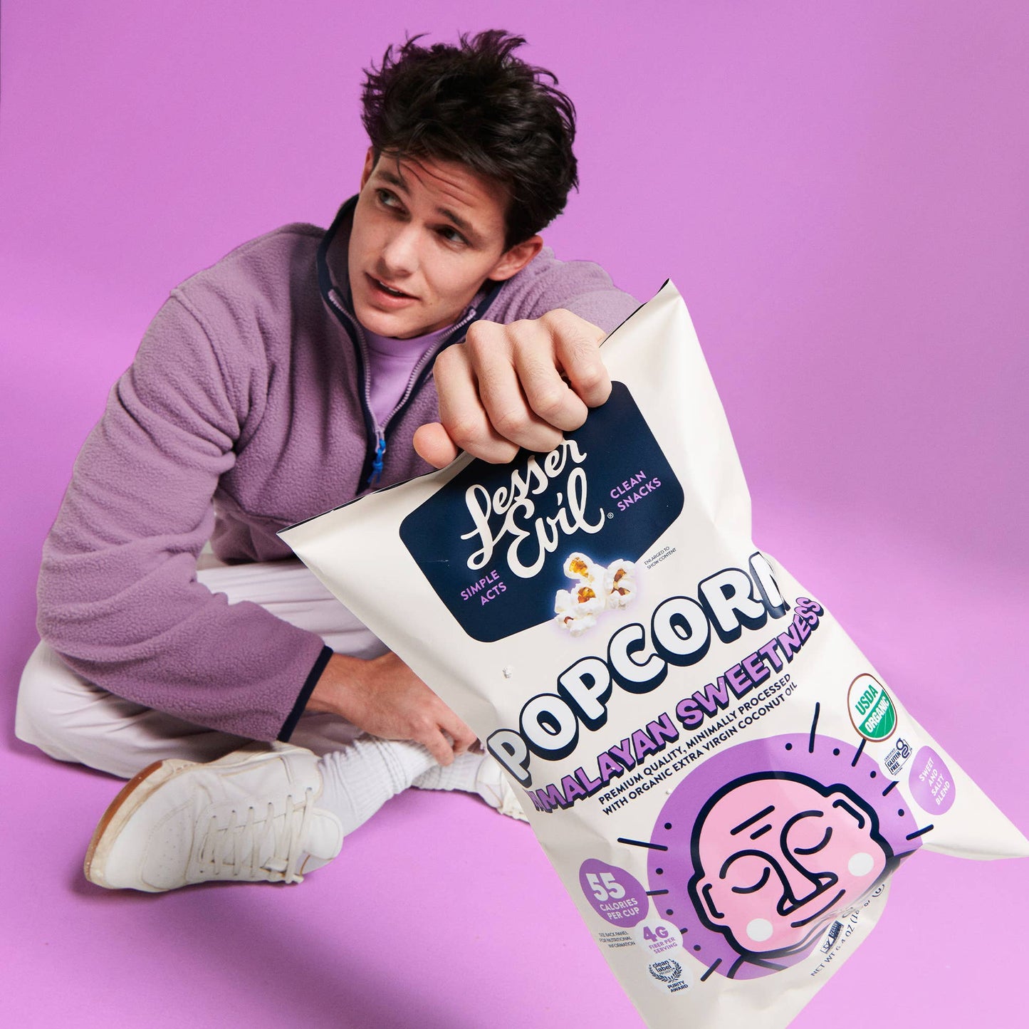 Organic Popcorn, Himalayan Sweetness 6.4 oz
