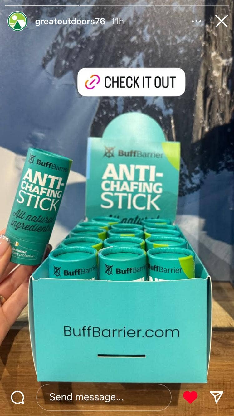 BuffBarrier All Natural Anti-Chafing Stick