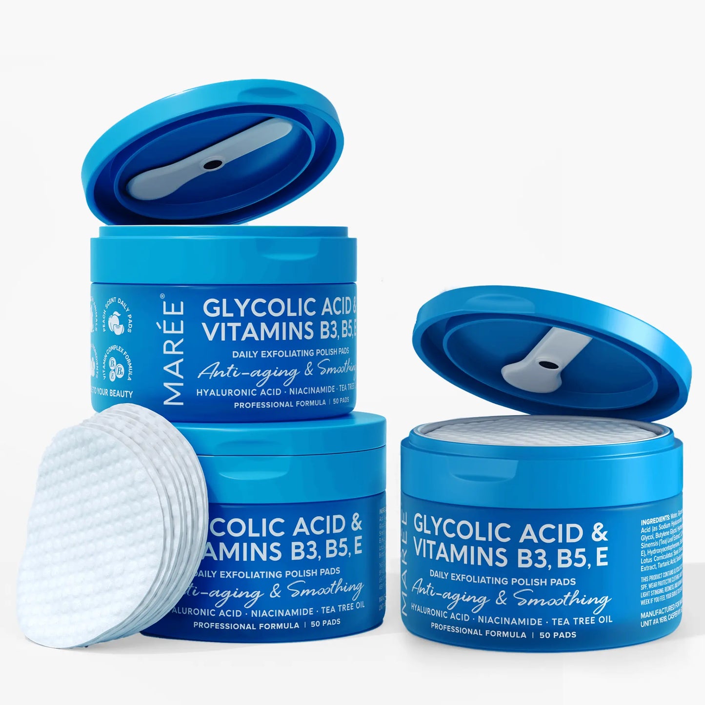 Glycolic Acid Exfoliating Pads