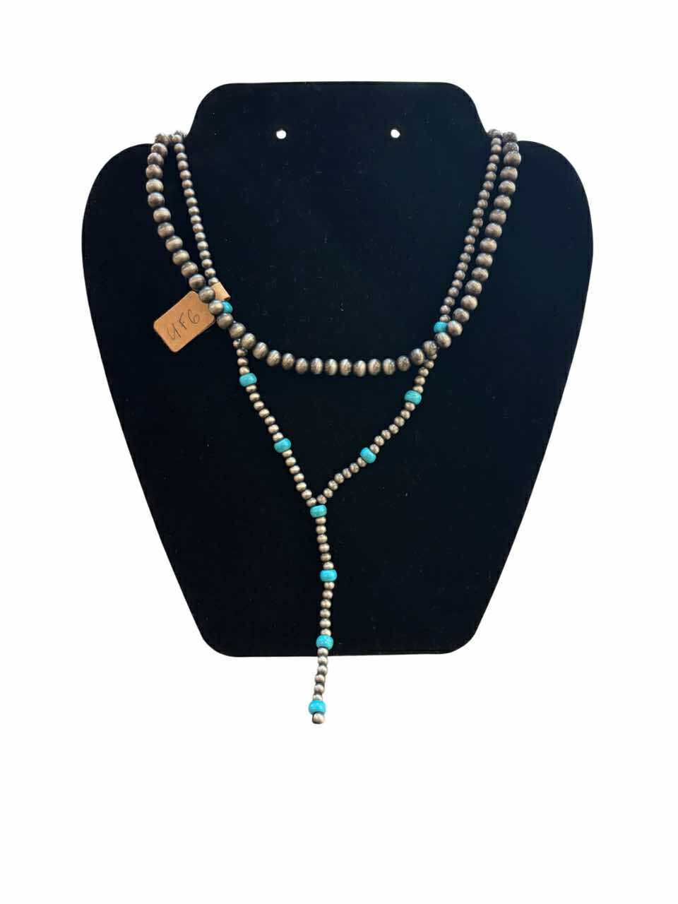 Turquoise Y Necklace