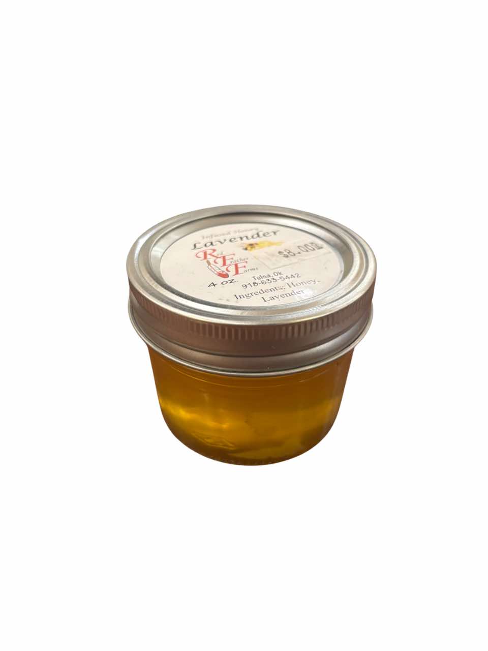 Lavender Infused Honey 4oz