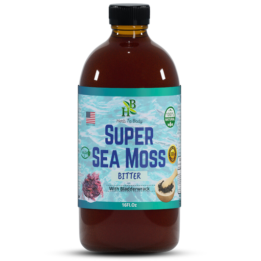 Super Sea Moss Bitter - Herbal Bitter - 16oz Bottle