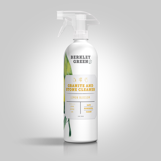 Eco Granite & Stone Cleaner, Lemon Blossom (25oz bottle)