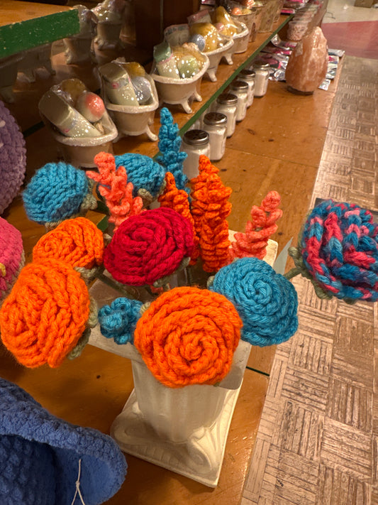 Crochet flowers