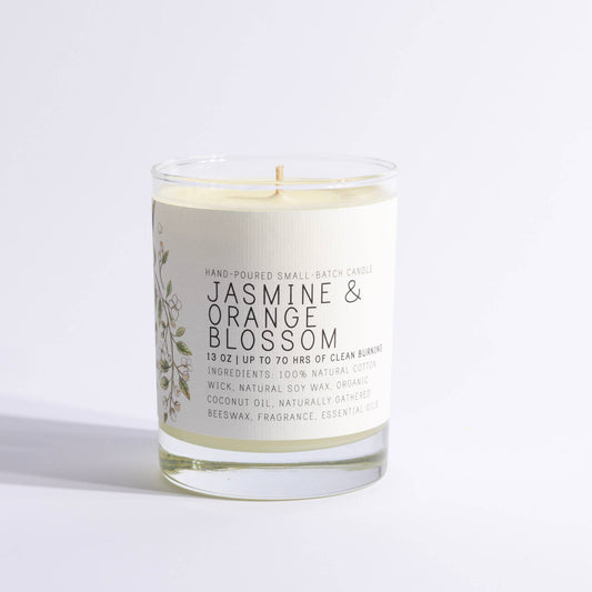 Jasmine and Orange Blossom Candle  - Just Bee Candles