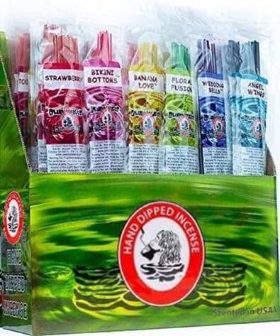 Premium Hand Dipped Incense 12 Scents per pack