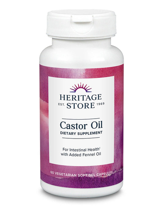 Castor Oil Capsules 60 ct
