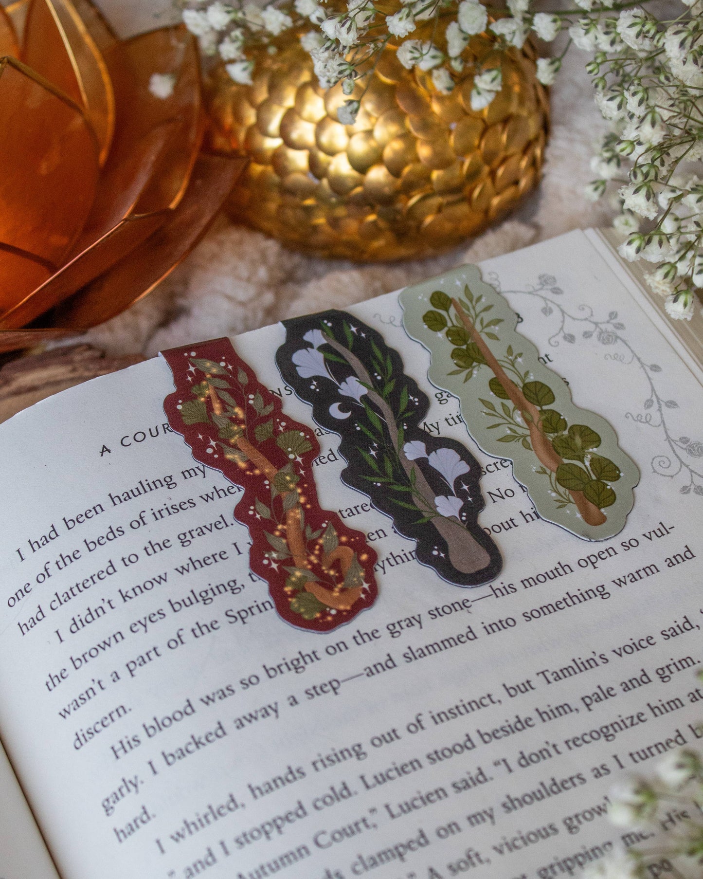 Magic Wand Magnetic Bookmarks | Set of 3