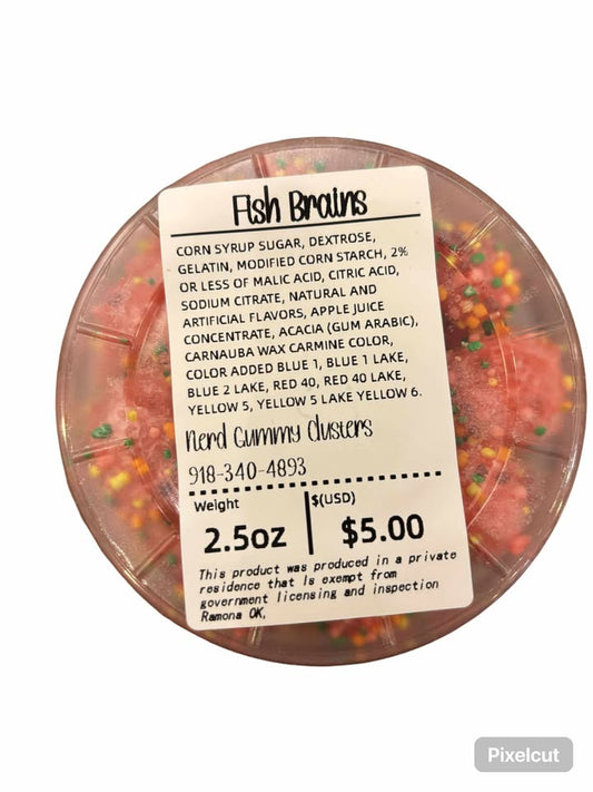 Fish Brains 2.5 oz