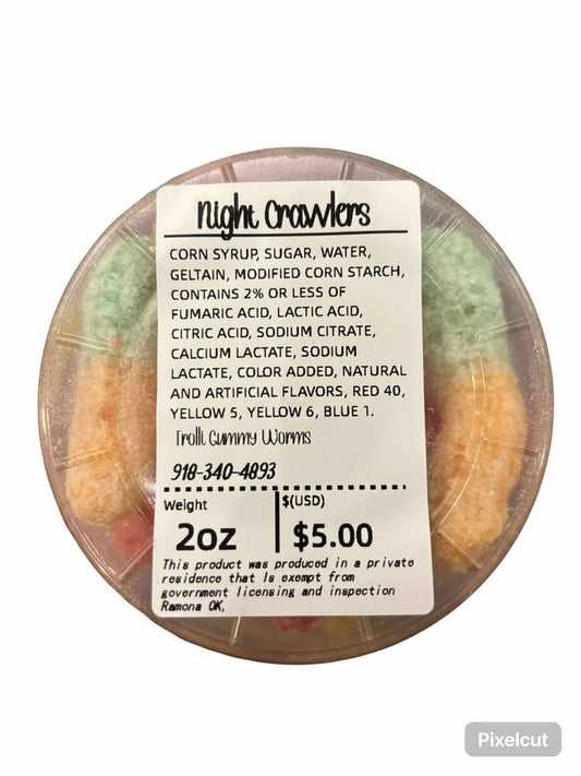 Night Crawlers 2.5 oz