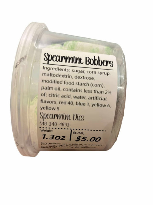 Spearmint Bobbers