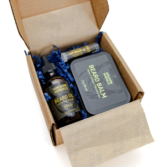 Beard Balm & Gold Oil Kit