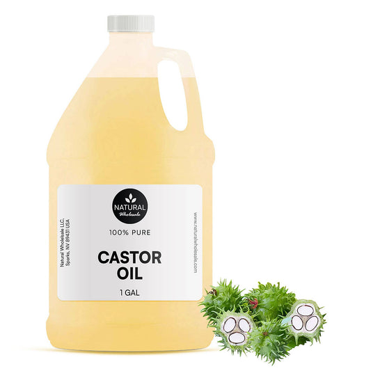 Castor Oil - 100% Pure, Cold Pressed & Hexane Free