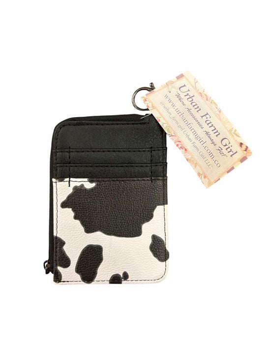Small Cow Print Wallet