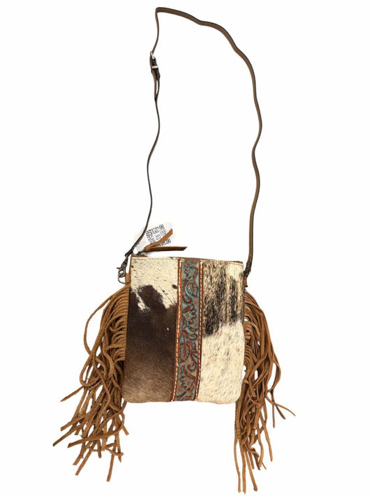 Tasselled Cowhide Shoulder Bag